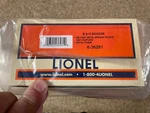 New Lionel B&o Boxcar 6-36281 Baltimore And Ohio In Nib. Fixed Price $100.00.