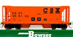 Ho Bowser 42801 70 Ton Ballast Car With Load Csxt # 965189 Orange. Fixed Price $49.99.