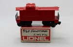 Lionel Gauge Vintage Cupola Caboose Unlettered Undecorated With Box. Fixed Price $15.00.