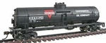Walthers Trainline 1614 Ho Scale 40' Tank Car - Conoco (black, Red, White). Fixed Price $25.99.
