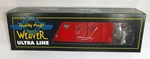 Weaver #U3301SD Burlington Outside Braced Wood Box Car, 2-RAIL, #28128. Fixed Price $24.99.