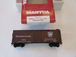 Mantua Ho 734-020 Heavy 41' Steel Car Pennsylvania #2351 Boxed Train. Fixed Price $11.95.