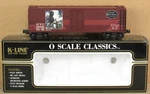 K-line K762-7482 Nyc Historical Art Wood-sided Reefer O-gauge Nos. Fixed Price $29.99.
