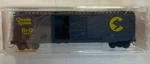 Scale Micro-trains 34010 50' Dbl Door Boxcar Chessie System B&o 288041. Fixed Price $15.00.