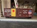 Ho Scale Athearn Assembled 40' Double Plug Door Box Union Pacific 113218. Fixed Price $12.00.