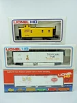 Lionel Ho Trains Tropicana Shaefer Reefers Union Pacific Caboose Box. Fixed Price $39.59.
