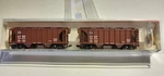 Kato N Scale 186-0102 Ac & 70T Covered Hopper Atsf #2. Fixed Price $74.99.
