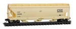 Micro-trains Scale Csx 3-BAY Covered Hopper #248082 #094 00 930. Fixed Price $34.95.
