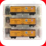 Scale ***pacific Fruit Express** Up, Sp Reefer 3-CAR Set Micro Trains 47062. Fixed Price $79.95.
