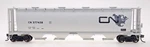 Intermountain 4 Bay Cylindrical Hopper-round Hatch Roof Car No. Cn 377086 New. Fixed Price $38.95.