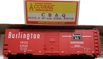 Accurail Ho Cb&q (red) 40 Ft. Aar Boxcar (3510.9). Fixed Price $15.95.