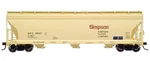 Atlas #1468-2 Acf 4650 3-BAY Centerflow Hopper Simpson Paper Road #49147. Fixed Price $24.95.