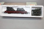 Roco 804 Minitanks 2-ACHSER Wagon Bords Bas Avec Mtw Chelle H0 Ovp. Fixed Price $45.30.