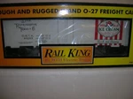 Mth 30-7821 " Red Rose Ice Cream Reefer Was $49.95, Lot #25134. Fixed Price $39.00.