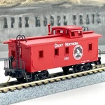 Micro-trains Scale 50090 Great Northern Wood Sheathed Cupola Caboose X611. Fixed Price $21.99.