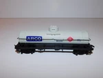 Vintage Tyco Ho Scale Arco 40' Single Dome Billboard Car Gatx 697012 Tanker. Fixed Price $8.95.