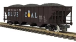 Mth One Gauge 70-70020 Reading Blue Coal Anthracite #358736 Hopper Car New. Fixed Price $229.00.