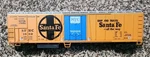 Ho Athearn 50' Reefer Santa Sfrc Orange Kit Outside Braced. Fixed Price $14.99.
