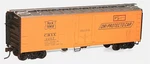 Accurail 8514 Ho Scale 40' Steel Reefer Kit Rock Island Crix 2257. Fixed Price $18.99.