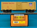 30-4108A Mth Railking Union Pacific Box Car O/O27 Up From Rtr Set. Fixed Price $29.95.