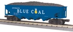 2013 Mth 30-79380 Anthracite Blue Coal Hopper Car W/operating Load #358753. Fixed Price $99.99.