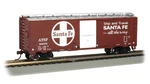 Bachmann Ho Pullman-standard PS-1 40' Steel Boxcar Santa Fe Atsf #139876 16012. Fixed Price $40.98.