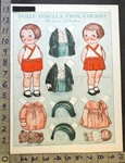 1930 Dolly Dingle Grace Drayton Twin Cousin Joan Jock Paper Print 33212. Fixed Price $28.95.
