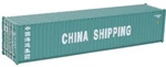 Ho Scale Walthers Scenemaster 949-8151 China Shipping 40' Corrugated Container. Fixed Price $11.88.