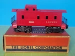 CB9: Lionel Postwar No. 6257-50 Red Caboose W/ Original Box Gauge. Fixed Price $27.95.