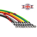 Wezmoto Hyosung GT650 2006-2007 Race Setup Braided Brake Hoses Kit. Fixed Price $117.86.