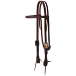 Weaver Leather Thunderbird Browband Headstall - Canyon Rose. Fixed Price $117.99.