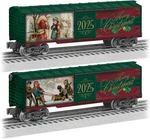 Lionel 2025 Christmas Gauge Model Train Boxcar. Fixed Price $137.41.