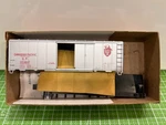 Athearn Ho 10111 Canadian Pacific Cp 40' Car Aluminum Sides 223847 Boxed Kit. Fixed Price $18.50.