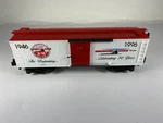 American Flyer 6-48324, Commemorative (1946-1996) 50TH Anniversary Box Car, Ob. Fixed Price $17.00.