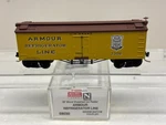 Scale Micro Trains Mtl 58030 Armour Refrigerator Line 7306 Wood Reefer. Fixed Price $19.00.