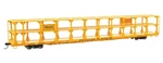 Walthers Ho Scale 89' Tri-level Open Auto Rack Frisco Slsf #913646 910-8220. Fixed Price $42.05.