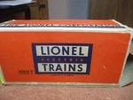 Lionel Lines Post War 1001T Scout Tender Only W/box Ready To Run. Fixed Price $12.31.