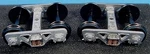 Scale Sprung Roller Bearing Trucks W/metal Intermountain Wheels Wiseman GC902M. Fixed Price $29.95.