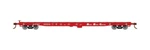 Ho-gauge Athearn Santa Fe 60' Flatcar #95314. Fixed Price $39.99.