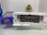 681 Atlas Gatx Air Slide Covered Hopper Santa Fe Atsf Plastic Scale 2 Rail. Fixed Price $48.48.