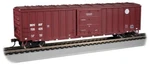 Bachmann Ho Acf 50' Outside-braced Sliding-door Boxcar Burlington Northern 19613. Fixed Price $54.98.