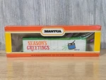 Mantua Scale Season Greetings Christmas Freight Car MMP707 Holiday W Box. Fixed Price $14.99.