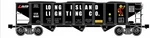 Ready Made Trains (rmt) 66299-111 Gauge 70 Ton Hopper Car Long Island Lighting. Fixed Price $37.99.