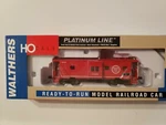 Ho Walthers 932-40471 Steel Bay Window Cabooseplatinum Linemissouri Pacific. Fixed Price $39.00.