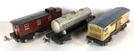 Ives By Lionel Nos. 1679, 1680, And 1682 Freight Cars, Tin Litho. Fixed Price $100.00.