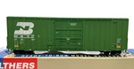 Ho Walthers 932-7101 Gunderson 50' Hi-cube Paper Boxcar Burlington Northern Bn. Fixed Price $49.99.