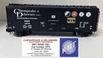 Rmt 964991581 Chesapeake & Delaware 40' Boxcar Ga 3 Rail Rd. # 1970. Fixed Price $37.95.