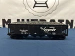Mth Die-cast Rio Grande #16355 4-BAY Hopper Car No Box. Fixed Price $39.99.