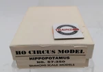 Simmons 57-350 This Ho Scale Circus Model Hippopotamus Kit. Fixed Price $14.44.