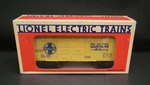 Vintage 1990 Lionel 6-16250 Gauge Santa Fe Yellow Boxcar. New. Fixed Price $19.95.